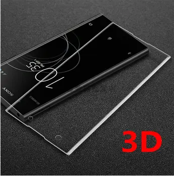 3D 9H Visišką grūdintas Stiklas Screen Protector Sony Xperia XZ2 H8216 H8266 H8276 H8296 XZ2 Kompaktiškas H8314 stiklo Plėvelės
