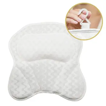 3D Akių Vonia Pagalvės pralaidžios Orui pagalvė su siurbimo taures, už kaklo ir nugaros, Spa pagalvė namams, sūkurinė vonia, vonios, tai