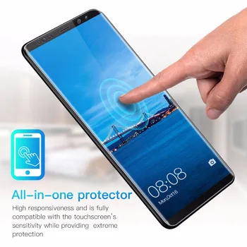 3D Išlenkti Fullcover Grūdintas Stiklas Screen Protector For Samsung Galaxy S9 / S9 Plus