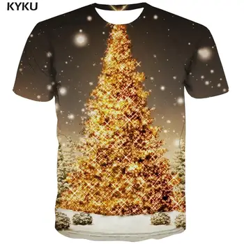 3d Marškinėlius Kalėdų marškinėliai Vyrams Kalėdų Eglutė Shirt Spausdinti Galaxy Tshirts Atsitiktinis Šalies Marškinėlius Spausdinti trumpomis Rankovėmis T shirts