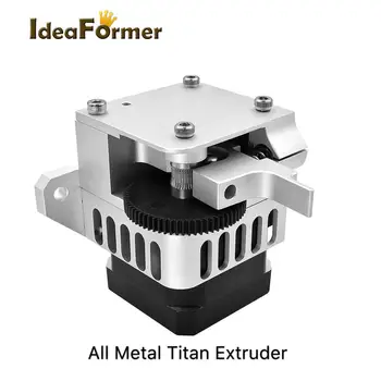 3D spausdintuvas dalys Visos metalo Patobulinta versija Titan Aero Ekstruderiu 1.75 mm tiek Tiesiogine Pavara Išvyniojamų Prusa i3 MK2 3D spausdintuvas