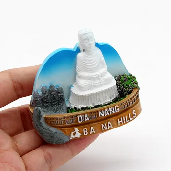3D šaldytuvas magnetas Pietryčių Azijoje, Vietname crazy house 