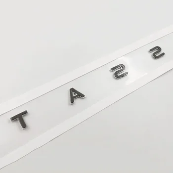 3D Šrifto Raidės Emblema PASSAT Automobilių Stilius Refitting Vidurinė Kamieno Logotipas Ženklelis Lipdukas VW Chrome Matinis Juodas Blizgus Juodas