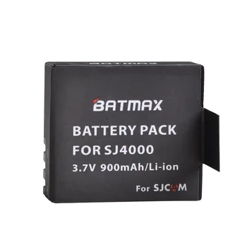 3Pcs), 3,7 V 900mAh Sj4000 baterija Li-ion Baterija SJ4000 WiFi SJ5000 WiFi Plius M10 SJ5000x SJCAM Veiksmo Kameros