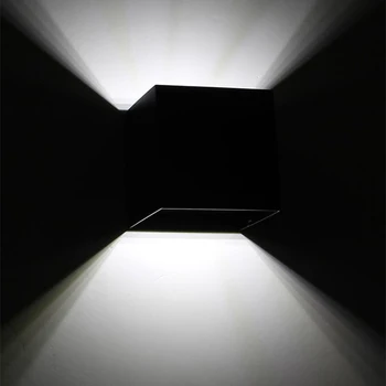 3W Sienos LED apšvietimo tyrimas miegamojo lovos hotel prieškambario laiptai kūrybos koridoriaus lempos 110-220V Aikštėje 240 liumenų