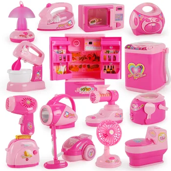 3WBOX Mini Virtuvės Žaislai, Šviesos ir Garso Plastiko Modeliavimas buitine Technika Namas Žaislas Kūdikiui Merginos Apsimesti Žaisti Žaislai Vaikams