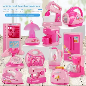 3WBOX Mini Virtuvės Žaislai, Šviesos ir Garso Plastiko Modeliavimas buitine Technika Namas Žaislas Kūdikiui Merginos Apsimesti Žaisti Žaislai Vaikams