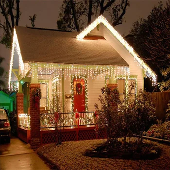 3x1/3x3/6x3m LED Varveklis String Žiburiai Kalėdų Pasakų Žibintai Girliandą Lauko Namo Vestuvių/Šalis/Užuolaidos/Sodo Puošmena
