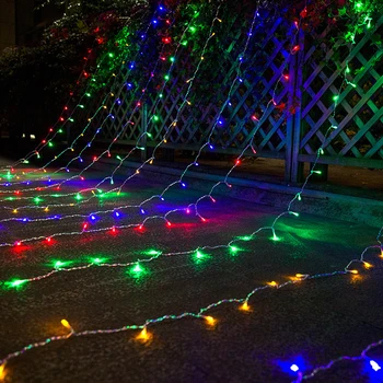 3x1/3x3/6x3m LED Varveklis String Žiburiai Kalėdų Pasakų Žibintai Girliandą Lauko Namo Vestuvių/Šalis/Užuolaidos/Sodo Puošmena
