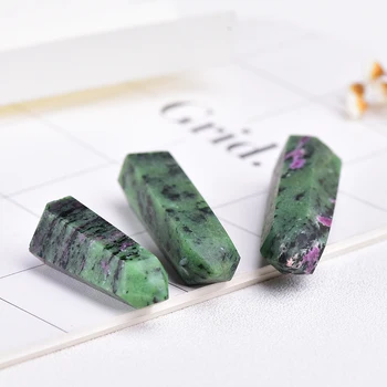 4-7cm 1pcs Gamtos Epidote kristalų taško reiki healing kristalai, akmenys, mineralai, Ornamentas, Namų Dekoro