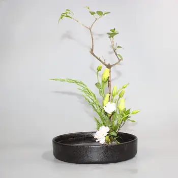 4 Didelių Dydžių Ikebana Adata Gėlių Varlė Fiksuotojo Įrankiai Floristika Aplink Pin Gumos Bazės Savininkas Gėlių Dekoras Puodą