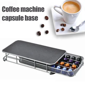 40 Kavos Kapsulė Puodelių Laikiklį stalčiuko Stalčių Mašina Stovi už Nespresso 