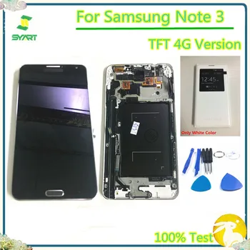 4G Išbandyti TFT Note3 LCD Ekranas Jutiklinis Ekranas skaitmeninis keitiklis komplektuojami Su Rėmo Home Mygtuką 