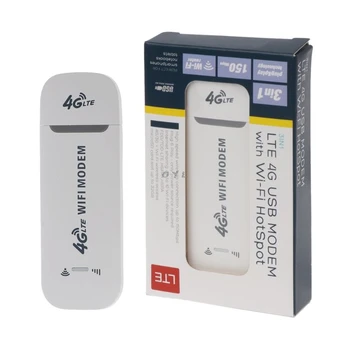 4G LTE USB Modemas, Tinklo Adapteris Su Wi-fi Hotspot SIM Kortele 4G Bevielio ryšio Maršrutizatorius Win XP, Vista 7/10 Mac 10.4 IOS