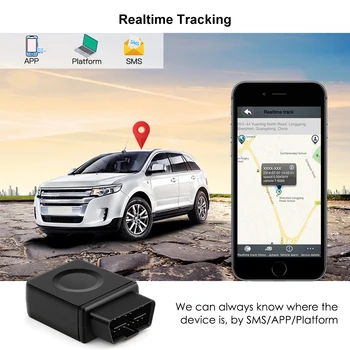 4G OBD GPS Tracker Automobilių Tracker Realaus laiko Sekimo Prietaisas Balso Stebėti Per greičių Vibracijos Griovimo Signalizacijos OBD2 Nemokama Web APP