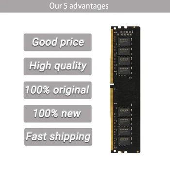 4GB DDR4 RAM 2666/2400/2133 MHZ 288PIN 1.2 V DIMM NON-ECC DARBALAUKIO Atminties Intel/AMD DRAM remti Dual channel