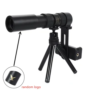 4K 10-300X Nešiojamų Zoom Monokuliariniai Teleskopas Artinimo Nešiojamų Zoom Monokuliariniai Teleskopas+Trikojis+Įrašą Mobiliojo ryšio Telefono Objektyvas
