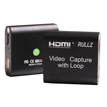 4K 60Hz HDMI USB 2.0 3.0 Linijos Filmavimo Kortelės Įrašymo Langelį PS4 XBOX Perjungti Žaidimas PC Live Transliacijos Plokštė 1080p 60fps
