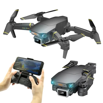 4K Drone su Reguliuojamu HD Kamera, RC Sraigtasparnis, Kliūties Jutikliai, Selfie Tranai Wifi FPV Dron Quadrocopter VS E68 XS816