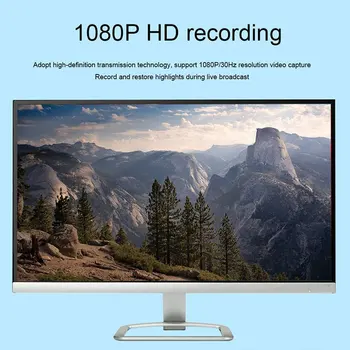 4K HD 1080P 60fps HDMI Video Capture Card USB 3.0 Mic Žaidimas Įrašyti Live Streaming Audio Keturi Į Vieną Sistemą, Suderinamą