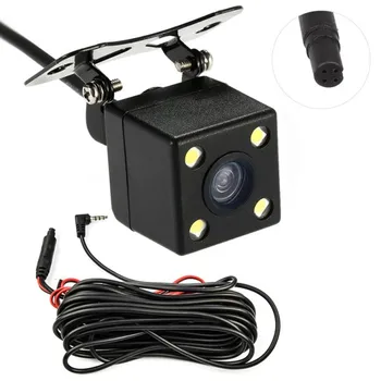 4pin Galinio vaizdo Kamera 2.5 mm jack Automobilių DVR Kamera Black Box Diktofonas Brūkšnys Cam Dual Įrašymo Aux Stereo 135 laipsnis