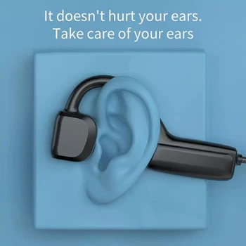 5.1 Bluetooth Kaulais Sporto Žaidimų Ausinės Belaidžio HiFi Ausinės Vandeniui IPX5 Open Ear Ausinės