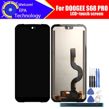 5.9 colių Doogee S68 PRO LCD Ekranas+Touch Ekranas skaitmeninis keitiklis Asamblėjos Originalus LCD+Touch skaitmeninis keitiklis skirtas DOOGEE S68 PRO+Įrankiai