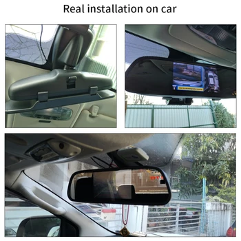 5 colių Automobilių Veidrodėliai Monitorius Galinio vaizdo Kamera Auto Stovėjimo Atsarginės Atvirkštinio Ekranas HD 800*480 TFT-LCD Ekranas