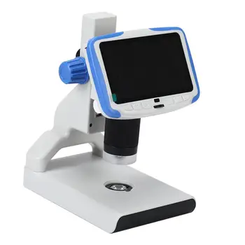 5 colių LCD Skaitmeninis Mikroskopas 1080P Mikroskopo Vaizdo įrašymo 200X Didinimas su Belaidžio ryšio IR Nuotolinio valdymo