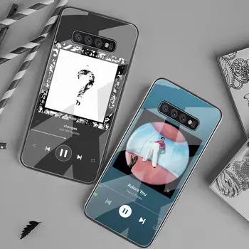 5 SOS Drake Harry styles Albumo daina Soft black Telefono dėklas Grūdintas Stiklas Samsung S20 Plius S7 S8 S9 S10 Plus Pastaba 8 9 10 Plius