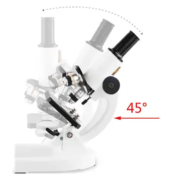 500X Mikroskopo Didinimo, Biologinės moksleivis Švietimo Monokuliariniai Mikroskopu Įrankiai