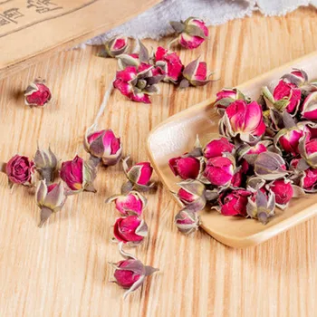 50g/100g NAUJŲ Natūralių Džiovintų Gėlių Mini Rožės pumpuras 