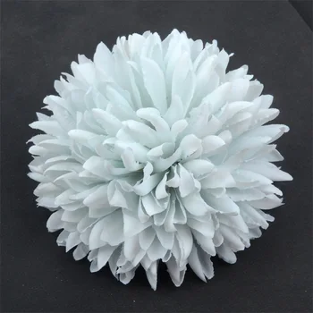 50PCS 6.5 cm Šilko Daisy Dirbtinių Rožių Gėlių Galvos Dėl Vestuvių Dekoratyvinis 