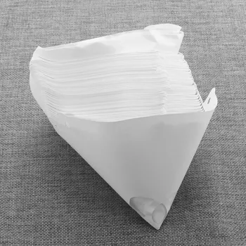 50pcs Dažų filtro popieriaus piltuvą, automobilių dažai purškiami dažai filtro filtravimo popierius, vienkartiniai