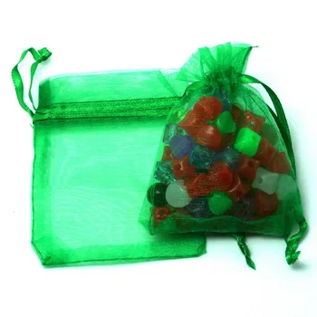 50pcs/krepšys, 16 spalvų Pasirinkimas Papuošalų pakavimo maišeliai Drawable Organza Krepšiai 17x23cm,Dovanų Maišeliai & Maišeliai