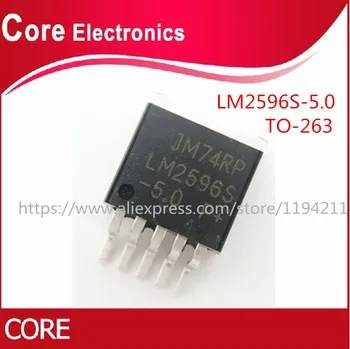 50pcs LM2596S-5.0 TO263 LM2596SX-5,0 - -263 LM2596-5.0 naujas