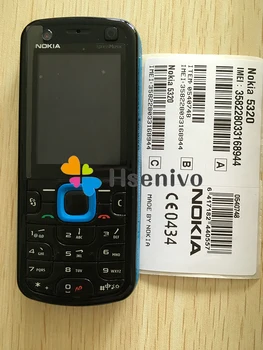 5320 Originalus Nokia 5320 XpressMusic Mobilusis Telefonas Restauruotas Atrakinta mobiliųjų telefonų nemokamas pristatymas