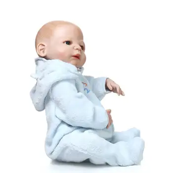 57CM Lėlės reborn Visą silikono kūno realus atgimsta kūdikiams berniukas lėlės plikos galvos vonia lėlės vaikams gimtadienio dovana bebe žaislai atgimsta