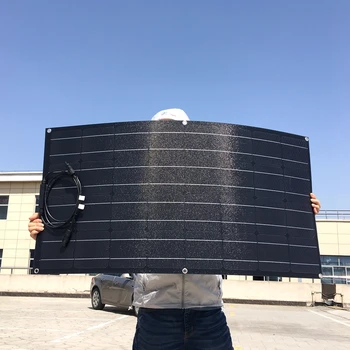 5vnt ETFE 100W Lanksčius Saulės Kolektorių Moduliai, Kurių 3000w Gryno Sine Keitiklį 60A Valdiklis Saulės Energijos Sistemos Pradedantiesiems