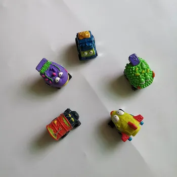 5vnt/pakuotė Trashs varantys serijos 1,2 Mini bruto automobilių Skaičius vada buggy rūdžių kibirą slysti ženklas retas paslaptis kolekcijos Žaislas dovana vaikams