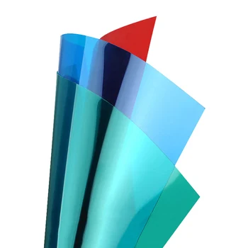 5vnt PVC Spalvingas Plastiko Skaidrus Lapas Lapas modelių Kūrimo Rinkiniai 200*300 mm Storis 0,3 mm 0,4 mm, 0,5 mm