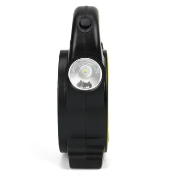 5W 1200mAh Cob Darbinis Šviesos diodų (Led) Nešiojamų Dėmesio USB žibintas Įkraunamas Kempingas Žibintuvėlis Lauko garsiakalbiai Radijo Apšvietimas