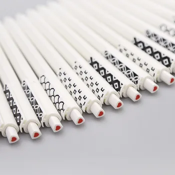 6 vnt Kinijos funkcija gelio rašiklis skirtas rašyti parašas Originalus modelis, 0,5 mm, Juodos spalvos rašikliai Kanceliarinės prekės mokyklinės prekės, A6043