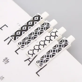 6 vnt Kinijos funkcija gelio rašiklis skirtas rašyti parašas Originalus modelis, 0,5 mm, Juodos spalvos rašikliai Kanceliarinės prekės mokyklinės prekės, A6043