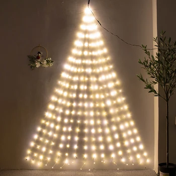 600 LED Kalėdų Varveklis Žibintai pasakų string Filialas, dega medžio Vestuves patalpų, lauko Atostogų Sodo Puošmena