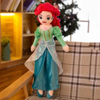 60cm Princesė snieguolė Žaislas Merida Gražuolė Princesė Įdaryti Animla Pliušinis Lėlės Mergaitėms Dovanų