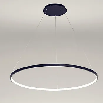 60CM Vieną Žiedą, Modernios LED Pakabukas Lempa, Valgomasis Gyvenamasis Kambarys Hanglamp Namų Patalpų Apšvietimas, Šviestuvas, Lamparas Colgantes