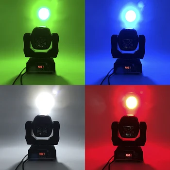 60W Led Spot Light su dmx 9/11 kanalus Baras, Diskoteka, apdailos LED Spot Judančios Galvos Šviesos Auto Garso DMX Šalis