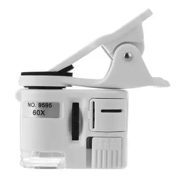 60X Mobiliojo Telefono Mikroskopu Didinamojo Stiklo, LED Įrankiai Didinimas su Mikro Kamera, Įrašo Su Optiniu didinamasis stiklas, LED Šviesos