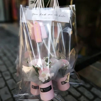 6pcs Mini apkabinti Turas kibirą gėlių box dovanų dėžutėje puokštė barelį gėlių kompozicijų box dovanų Valentino Dienos Dovana Vestuvių Dekoras